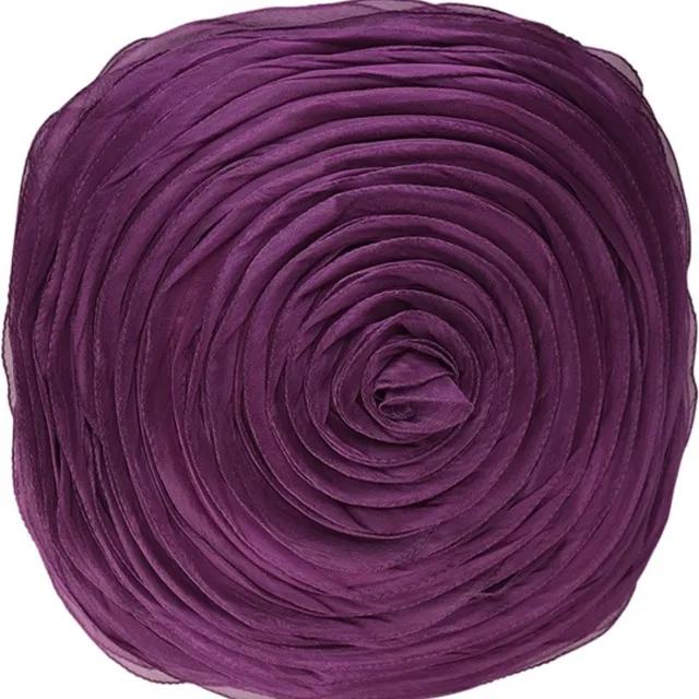 Linen & More Kussen Bella Dia. Grape | 40x | Sierkussen Voor Woonkamer Of Slaapkamer Paars
