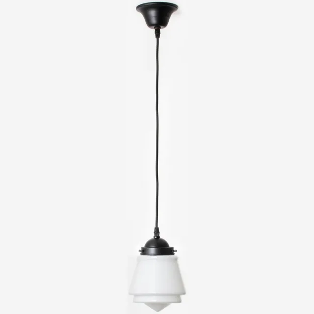 Coloured by Art Hanglamp aan snoer Komeet Moonlight - Art Deco Trade Zwart