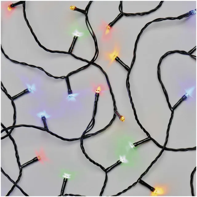 Emos Standaard LED-kerstlichtslinger, 5 m, voor binnen en buiten, multicolor, D1AM02