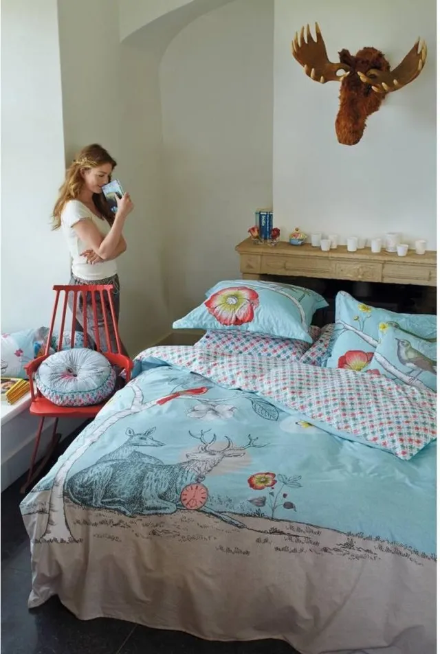 Pip Studio My Deerest - Sierkussen - 45x45 cm Multicolor