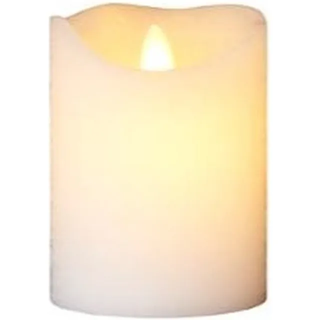 Sirius Sara Oplaadbaar - Hoogte 10cm Ø7,5 (geschikt voor afstandsbediening) Wit