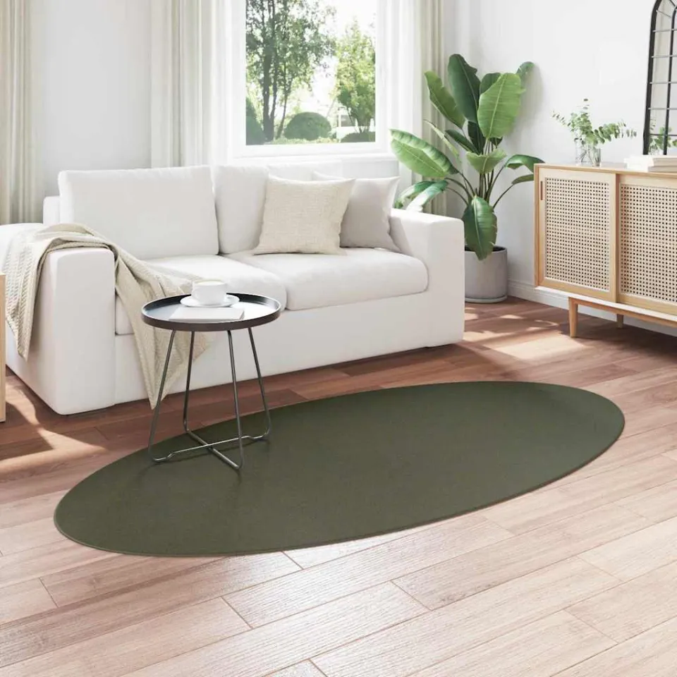 vidaXL Tapijt HUARTE Bosgroen 100 x 200 cm 100% Polyester, foto 3
