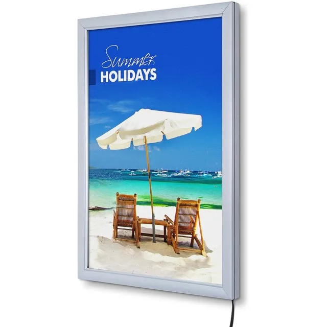 Syna LED Poster Light Box Economy A3 - Syna PLEDEA3G19 Aluminium