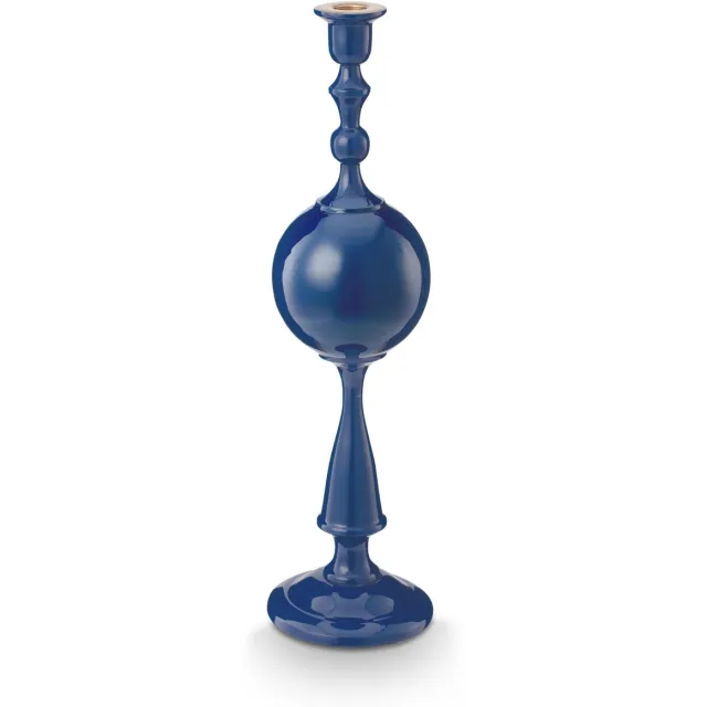 Pip Studio Kandelaar Sphere - Navy - Metaal - 44 cm Donkerblauw
