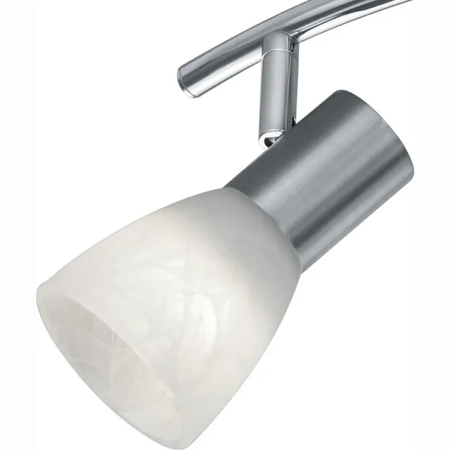 Trio Leuchten Levisto - Plafondlamp - 3 lichts - L 550 mm - staal