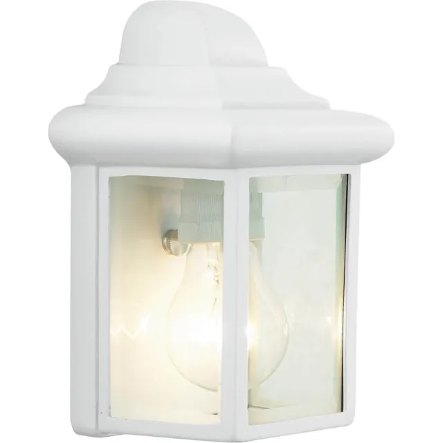 Brilliant Briljante Nissie White E27 - 40 W Buitenwandlamp Wit