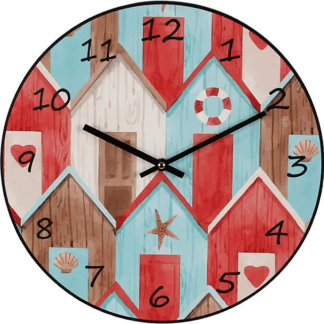Gerkimex Klok Beachhouses - 34 cm - Maritiem