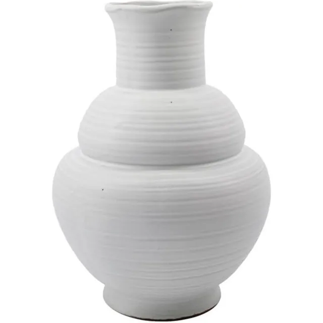 House Doctor House Doctor Vaas Liva wit 29cm [gid://shopify/Metaobject/296204665167]