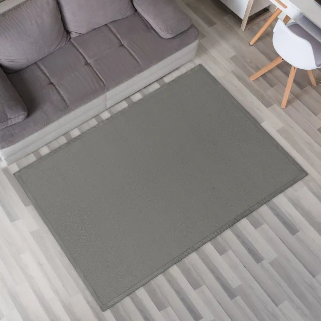 TT Home Woonkamertapijt eetkamer kortpolig Scandinavisch 200 x 280 cm Rechthoek antraciet grijs
