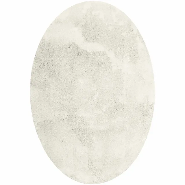 vidaXL Tapijt - HUARTE - Crèmekleurig - 140 - x - 200 - cm - 100% - Polyester