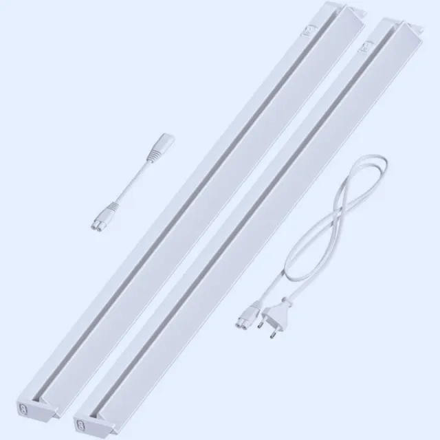 BOG Set Van 2 LED Kastverlichting LIWO 91cm – Zwenkbaar- 1444lm Per Stuk- Warm Wit- Energiezuinig [Energieklasse F] As shown