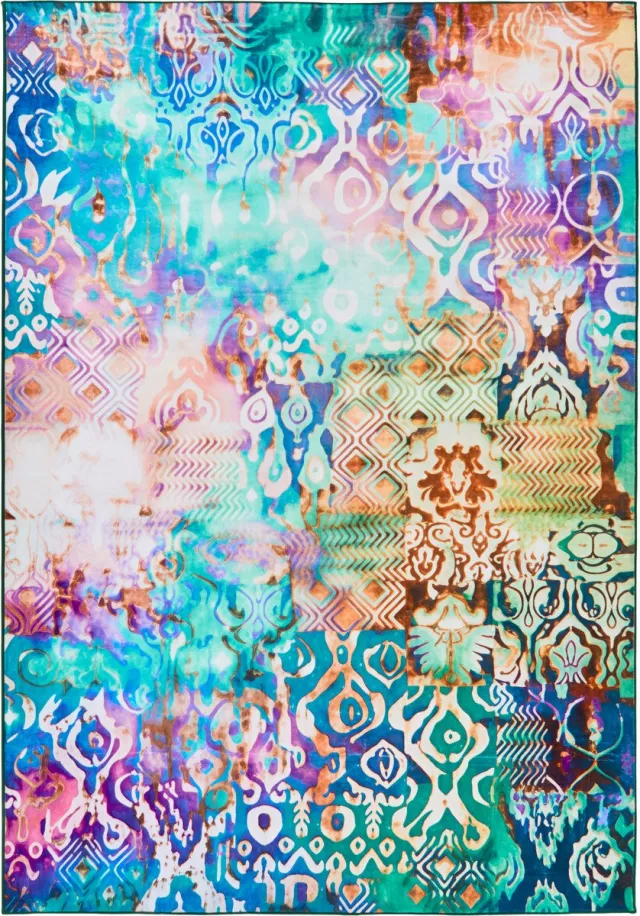 Beliani ISVANTA - Vloerkleed - Meerkleurig - 160 x 230 cm - Polyester