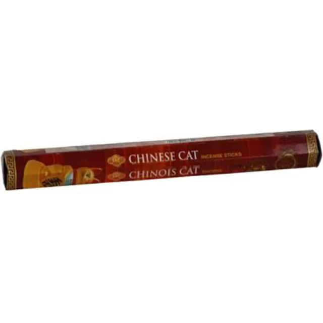 Sac Chinese Cat Wierookstokjes los pakje bruin