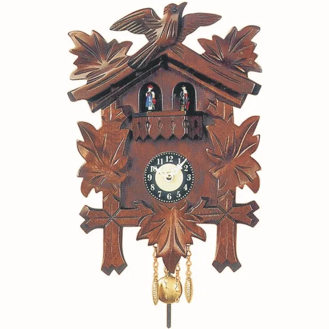 Engstler 930 QPT - Wandklok met slinger - Quartz meerkleurig