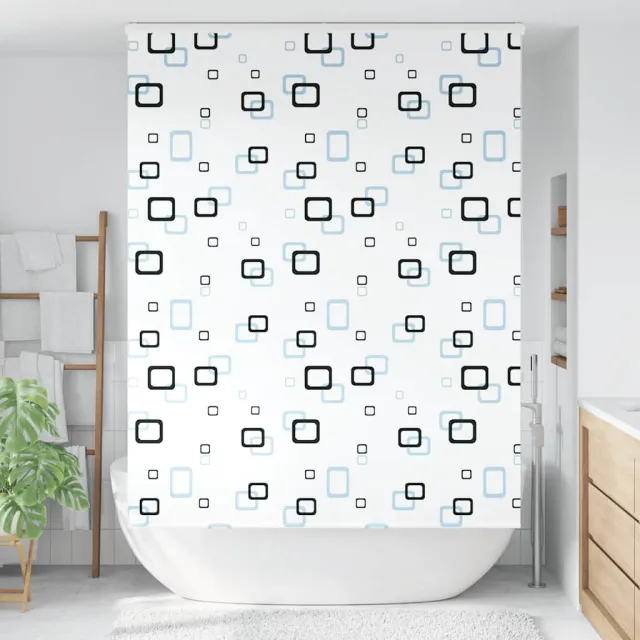 vidaXL Doucherolgordijn met cassette 150x240 cm stofbreedte 146 cm meerkleurig