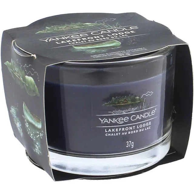 Yankee Candle Lakefront Lodge Votivní Svíčka Ve Skle Blauw