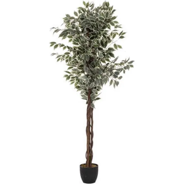 Atmosphera Kunstplant Fiscus met pot - Ø70xH180cm - Groen