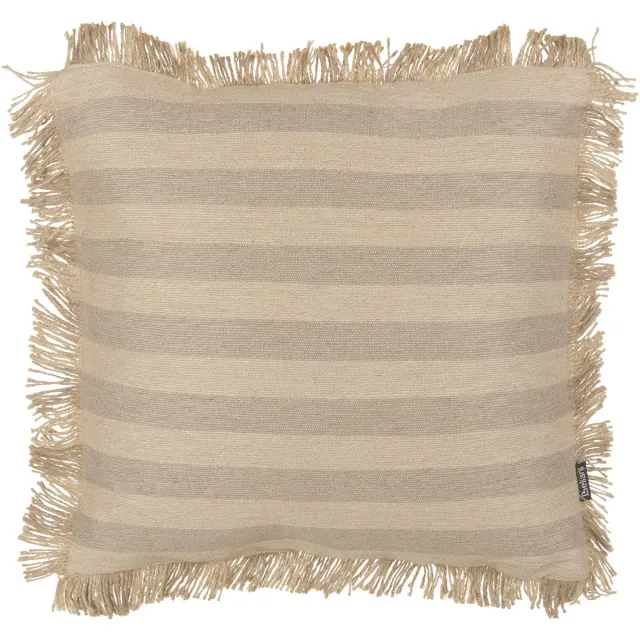 Beliani CIRSIUM - Sierkussen - Beige - 45 x 45 cm - Jute