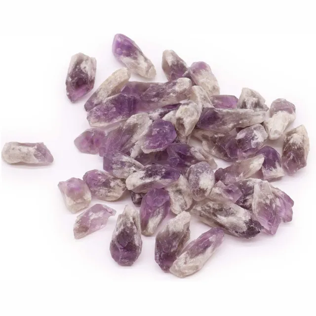 Ancient Wisdom Ruwe kristallen (500 g) - Amethist ruwe punten Paars
