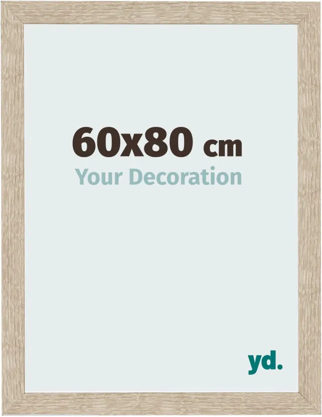 yd. Your Decoration - Fotolijst 60x80 cm - MDF - Sonoma Eiken - Bologna