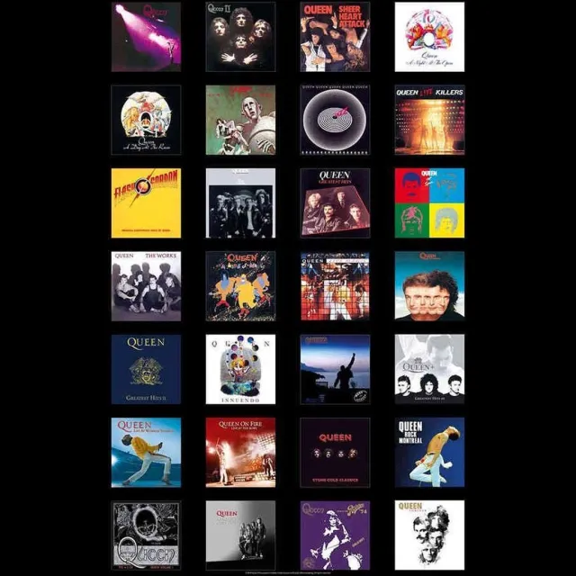 Razamataz Queen Textiel Poster Flag Albums Multicolours
