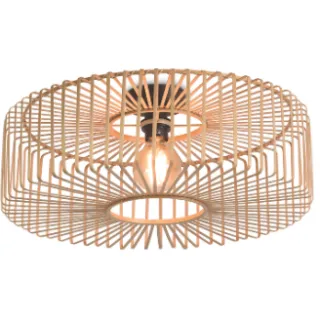 Good&Mojo Plafonniere Bromo bamboe rond dia.60x18cm naturel