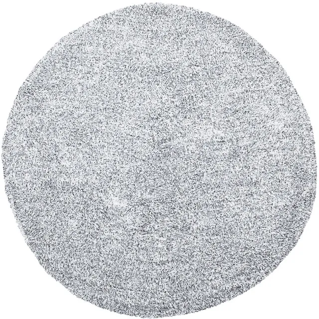 Beliani DEMRE - Shaggy vloerkleed - Grijs - 140 cm - Polyester