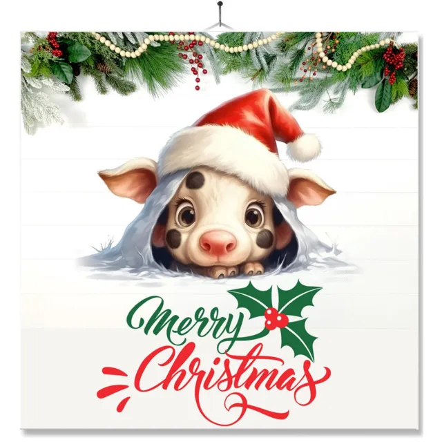MC Living Tegel Met Opdruk | Kerst | Geschenk | Merry Christmas Dier Ontwerp 13