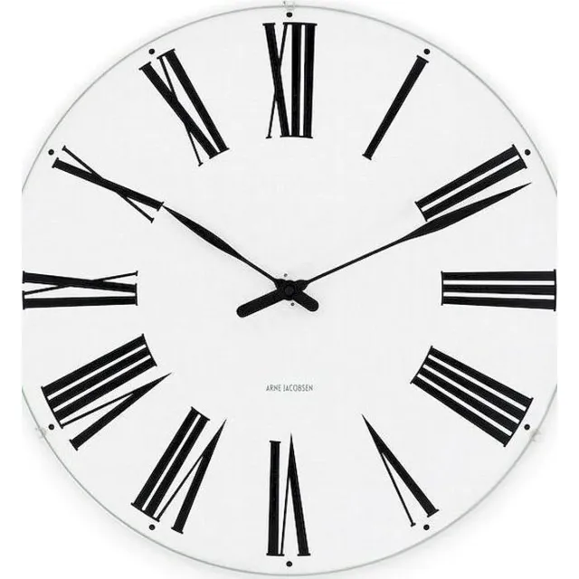 Arne Jacobsen Klok Roman AJ-43622 Zilverkleurig