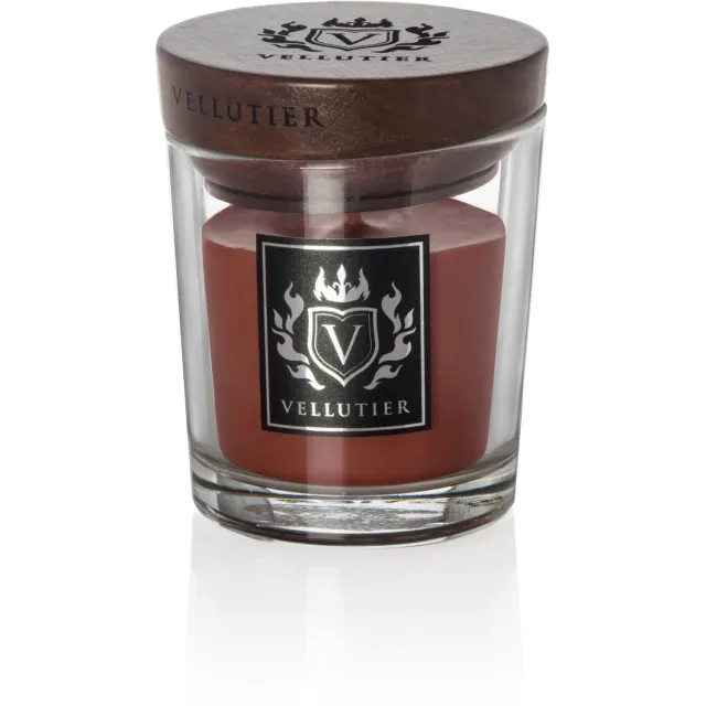 Vellutier Geurkaars Small Havana Cafe - 9 cm / ø 7 cm Bruin