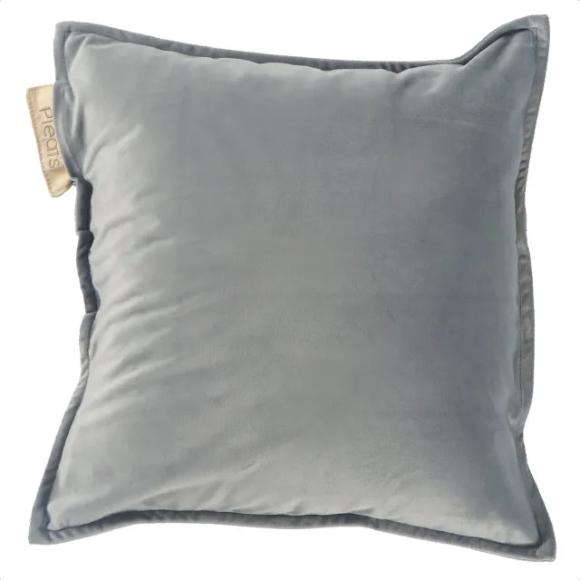 Pleafs Sierkussen - Plush - Black Coral - 45x45cm - Inclusief binnenkussen