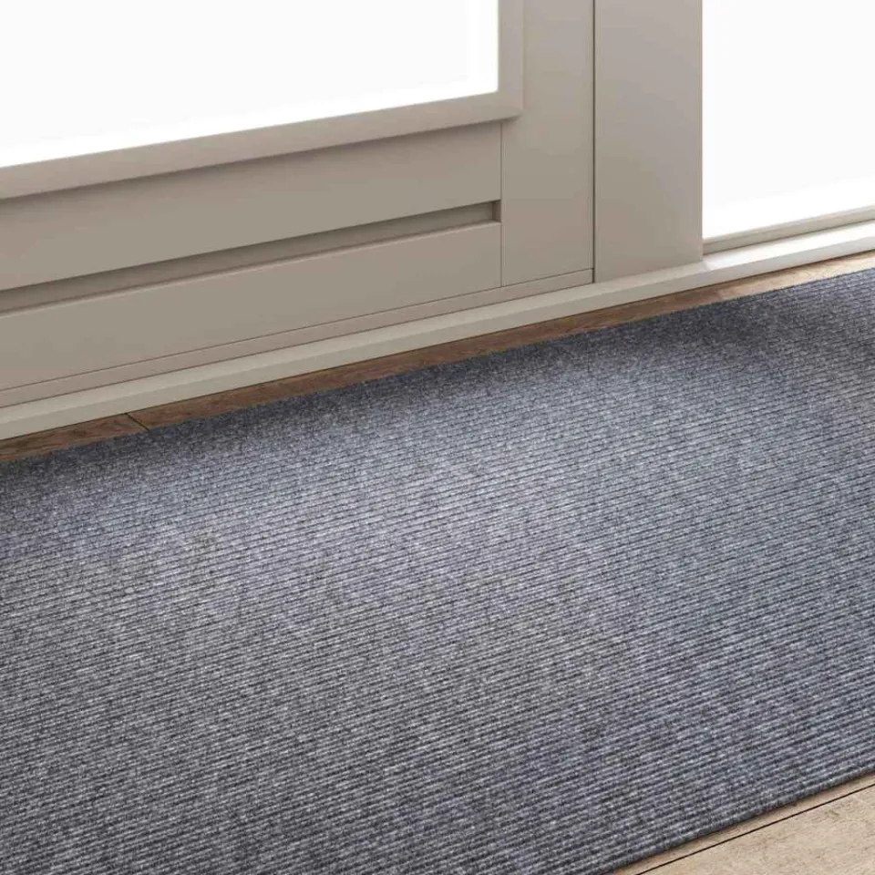 vidaXL Tapijt Loper Lichtgrijs 100 x 200 cm Stof, foto 4