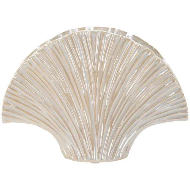 Mauro Ferretti Vaas Pot Perly 27×8×19 cm Pearl kleur