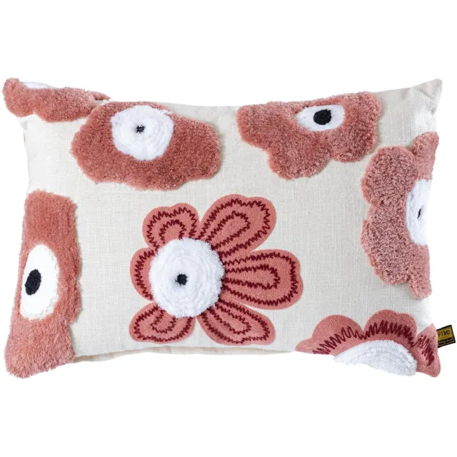 PTMD Sierkussen Primuse - Roze - 60x4x40cm