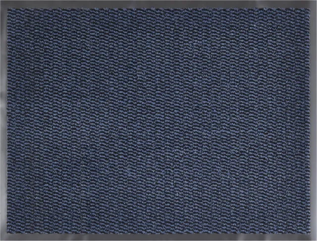 Unyqoos Stijlvolle en Deurmat met Chevron-Patroon voor Elke Ingang donkerblauw