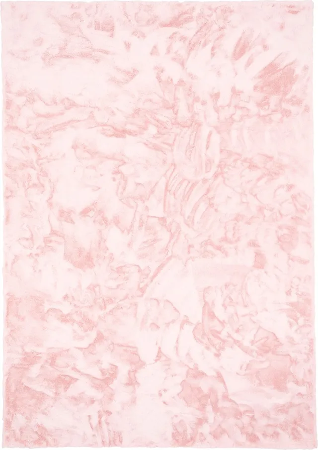 Pergamon Luxe Super Zachte Bont Vloerkleed Tapijt Plush Roze