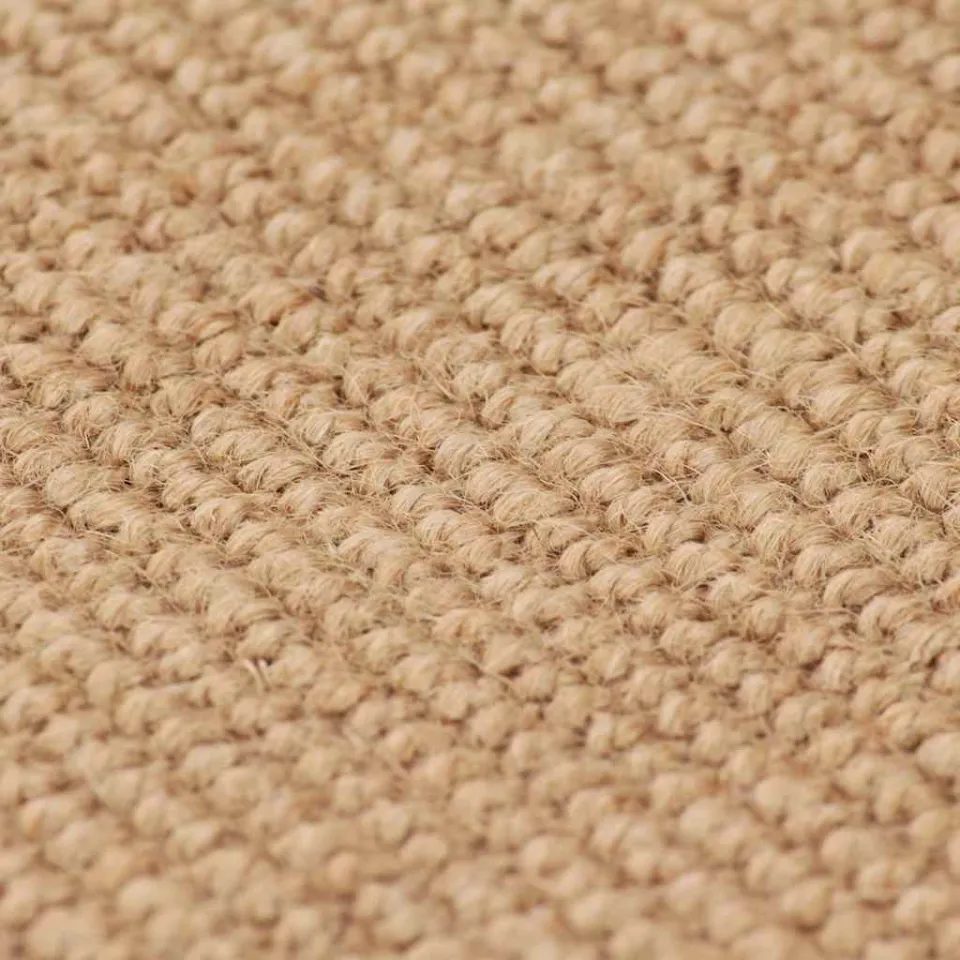 vidaXL Vloerkleed met latex onderkant 200x300 cm jute bruin, foto 3