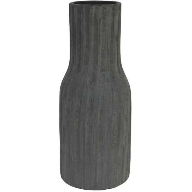 HS Potterie Vigo Antraciet Vaas D20 x H50 cm