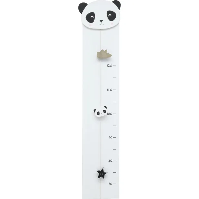 Deknudt Frames Groeimeter - panda - wit - S67UC1 E1