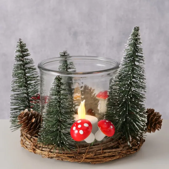 Fairytale Feestelijke kaarsenhouder FAIRYTALE, hoogte 13,9 cm kleurrijk