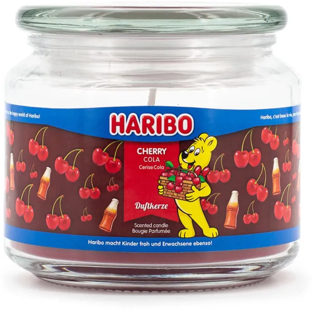Haribo geurkaars-kers-cola Meerkleurig
