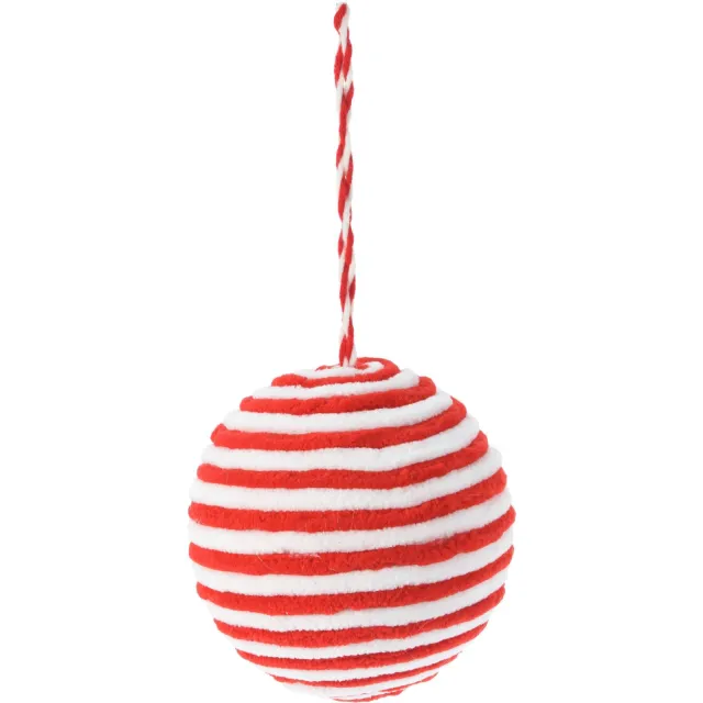 Home & Styling Collection SET OF 2 KERSTBAL 12CM rood