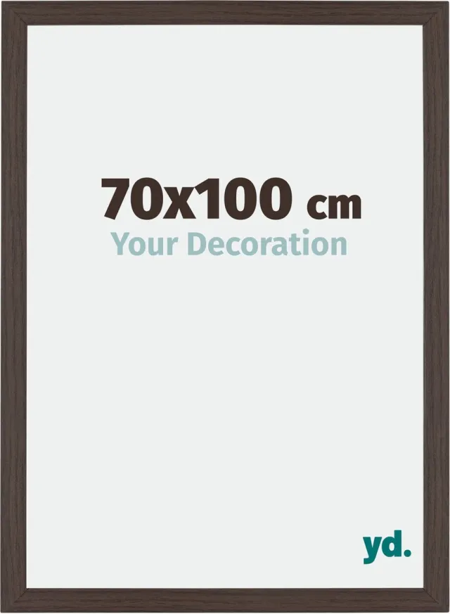 yd. Your Decoration - Fotolijst 70x100 cm - MDF - Eiken Donker - Mura