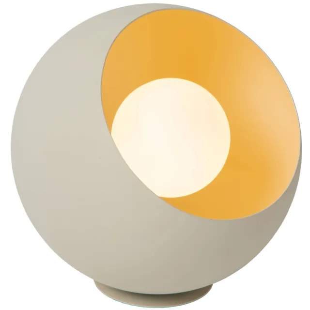 Lucide DOREDOS - Tafellamp - Ø 20 cm - 1xE27 - Beige