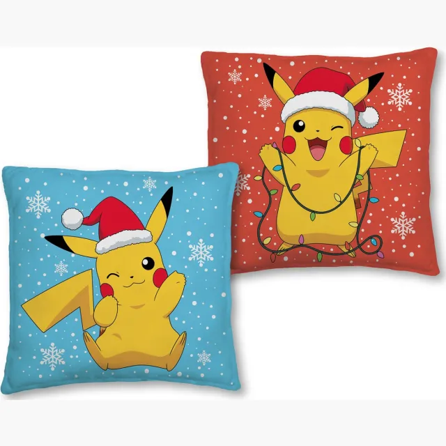 Pokémon Kussen, Santa - 40 x 40 cm - Polyester Multi