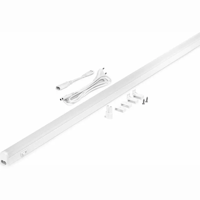 LEDmaxx LED Montagebalk met schakelaar 115cm 20W 2200lm 3000K | koppelbaar | Geen fitting | Warm Wit | 20 watt | 25.000 Branduren