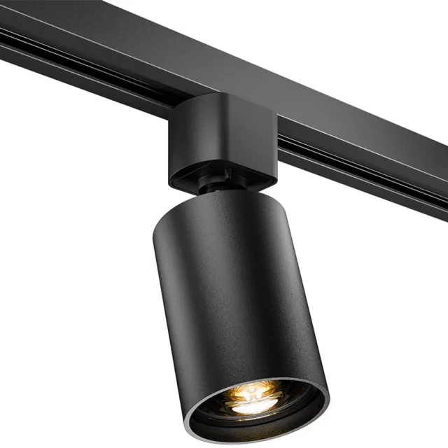 HOFTRONIC Taros - Railspot - GU10 - 1-fase - railverlichting - Zwart - 3 jaar garantie