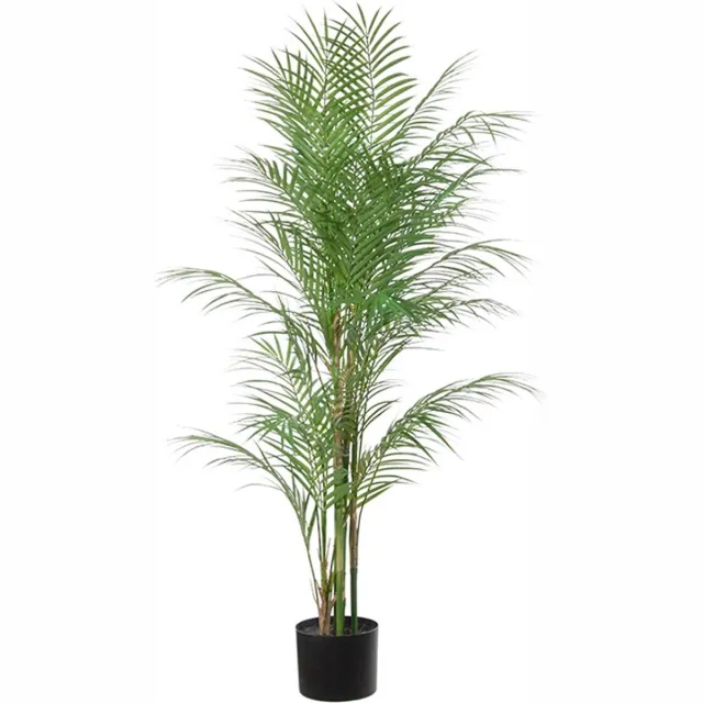 Louis Maes Areca Palm kunstplant - 90cm - kunststof - Goudpalm