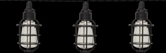 RTM Lighting Solar Lichtsnoer 210cm met 8 lampjes -Warm Wit