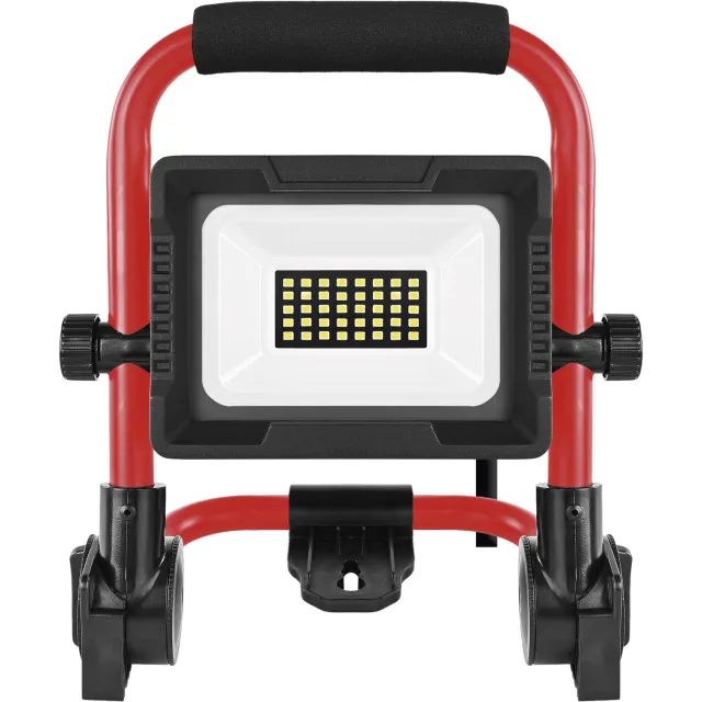 Emos ELION LED-schijnwerper 20 W, rood-zwart, IP65, 3000 lm, neutraal wit, ZS3323